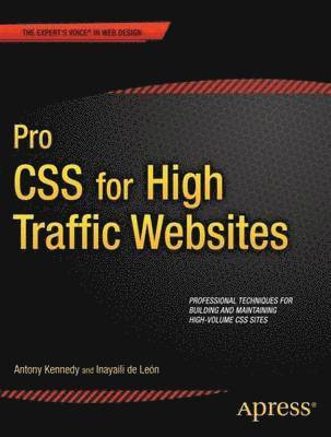 bokomslag Pro CSS for High Traffic Websites