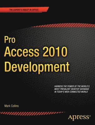 bokomslag Pro Access 2010 Development