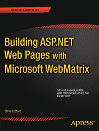 bokomslag Building ASP.NET Web Pages With Microsoft WebMatrix