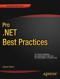 bokomslag Pro .NET Best Practices