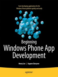 bokomslag Beginning Windows Phone App Development