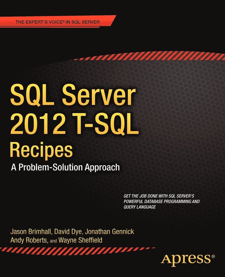 SQL Server 2012 T-SQL Recipes: A Problem-Solution Approach 1