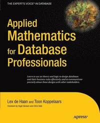 bokomslag Applied Mathematics for Database Professionals