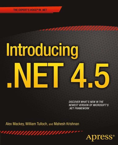 bokomslag Introducing .NET 4.5