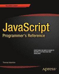 bokomslag JavaScript Programmer's Reference