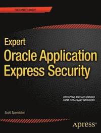 bokomslag Expert Oracle Application Express Security
