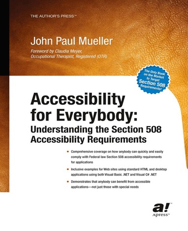 John Mueller - Accessibility for Everybody, Häftad