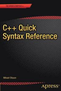 bokomslag C++ Quick Syntax Reference