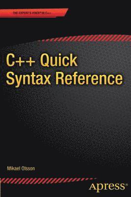 C++ Quick Syntax Reference 1