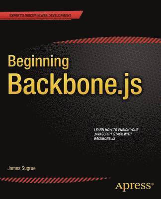 bokomslag Beginning Backbone.js