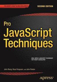bokomslag Pro JavaScript Techniques