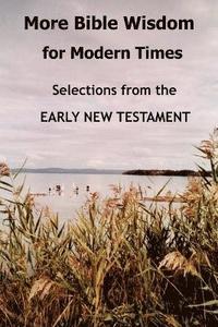 bokomslag More Bible Wisdom for Modern Times: Selections from the Early New Testament