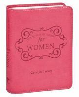 One-Minute Devotions for Women Pink Faux Leather 1