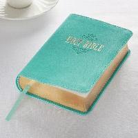 KJV Compact Large Print Lux-Leather Teal 1