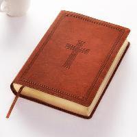 bokomslag KJV Super Giant Print Lux-Leather Tan