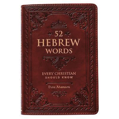 David Adamson - 52 Hebrew Words, Inbunden