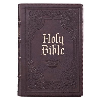 KJV Bible Giant Print Full Size Dark Brown 1