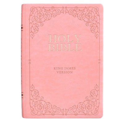 KJV Bible Giant Print Full Size Pink 1