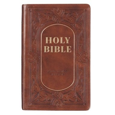 bokomslag KJV Bible Giant Print Brown