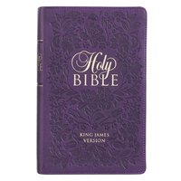 bokomslag KJV Bible Giant Print Purple