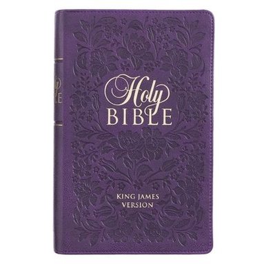 bokomslag KJV Bible Giant Print Purple