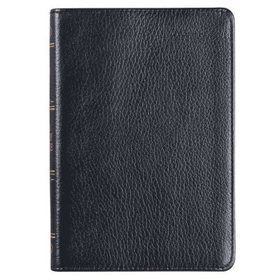 KJV Compact Bible Black Full Grain Leather 1