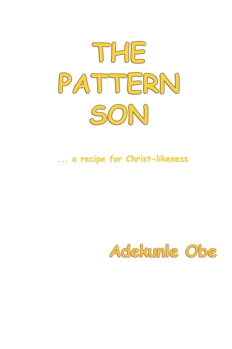 The Pattern Son 1