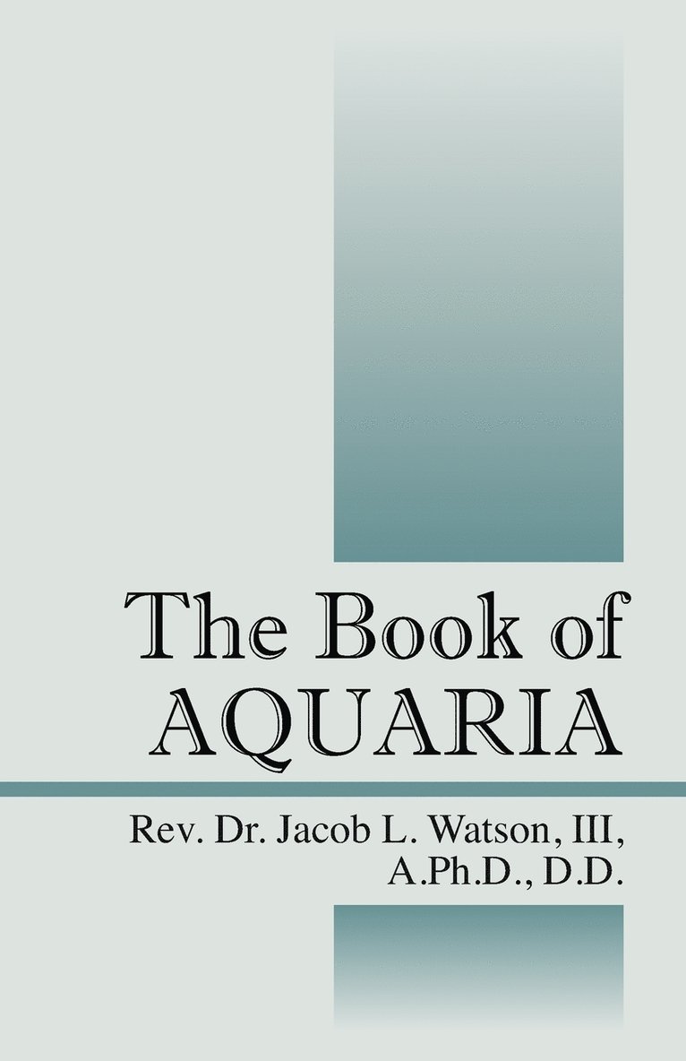 The Book of AQUARIA 1
