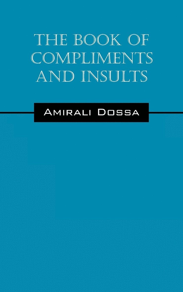 The Book of Compliments and Insults 1