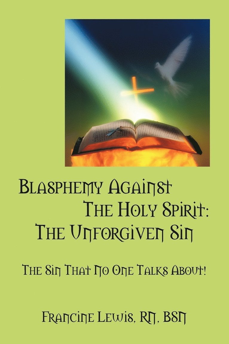 Blasphemy Against the Holy Spirit 1