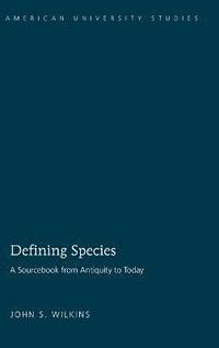 bokomslag Defining Species
