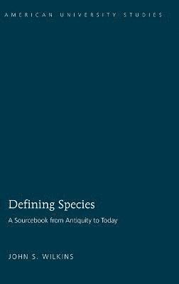 Defining Species