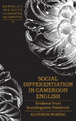 bokomslag Social Differentiation in Cameroon English