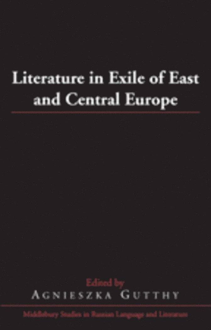 Literature in Exile of East and Central Europe 1