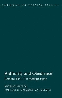 Authority and Obedience 1