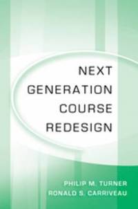 bokomslag Next Generation Course Redesign