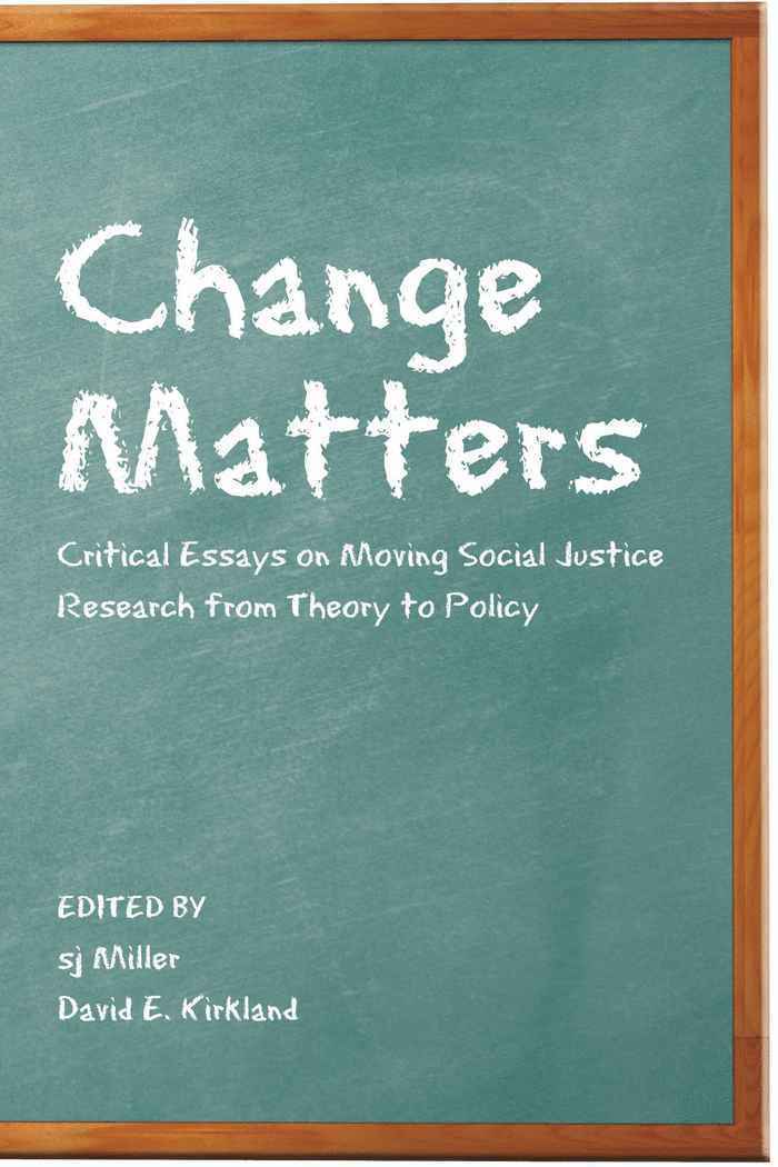 sj Miller, David Kirkland, Sj Miller - Change Matters, Häftad