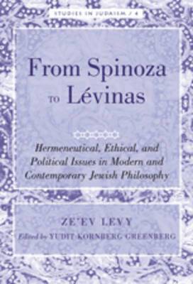 bokomslag From Spinoza to Lvinas