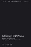 bokomslag Subjectivity of Diffrance