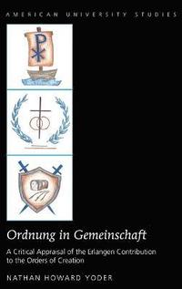 bokomslag «Ordnung in Gemeinschaft»