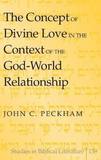bokomslag The Concept of Divine Love in the Context of the God-World Relationship