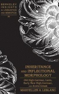 bokomslag Inheritance and Inflectional Morphology
