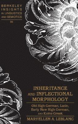 Inheritance and Inflectional Morphology 1