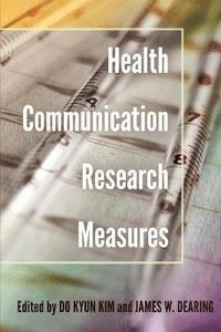 bokomslag Health Communication Research Measures