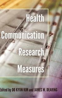 bokomslag Health Communication Research Measures