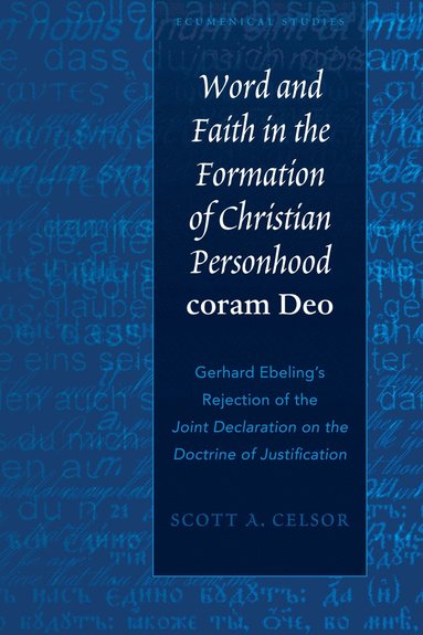 bokomslag Word and Faith in the Formation of Christian Personhood coram Deo