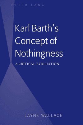 bokomslag Karl Barth's Concept of Nothingness
