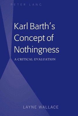 bokomslag Karl Barths Concept of Nothingness