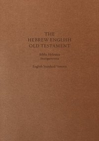 bokomslag ESV Hebrew-English Old Testament