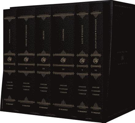 ESV Reader's Bible, Six-Volume Set: With Chapter and Verse Numbers 1